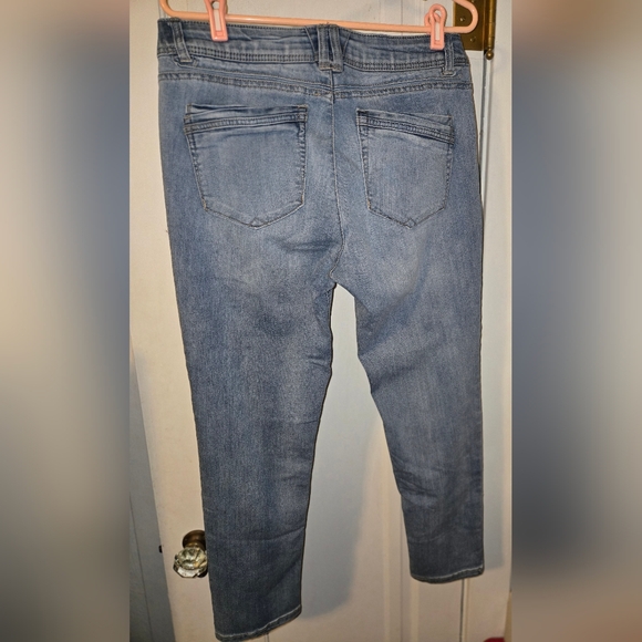 Democracy Light Blue Ankle Jeans Size 12 - Picture 3 of 6